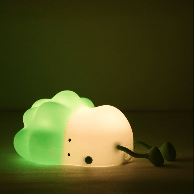 Grass Head Rookie Squishy Silicone Color Changing Lamp