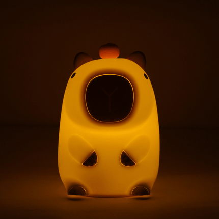 Capybara Squishy Silicone Lamp