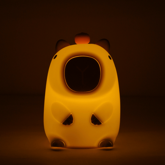 Capybara Squishy Silicone Lamp