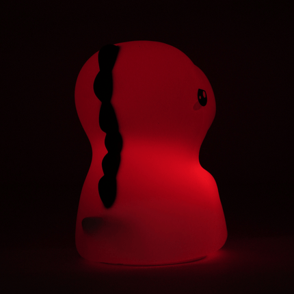 Dinosaur Squishy Silicone Color Changing Lamp