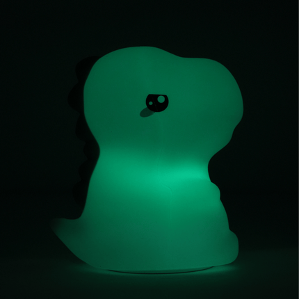 Dinosaur Squishy Silicone Color Changing Lamp