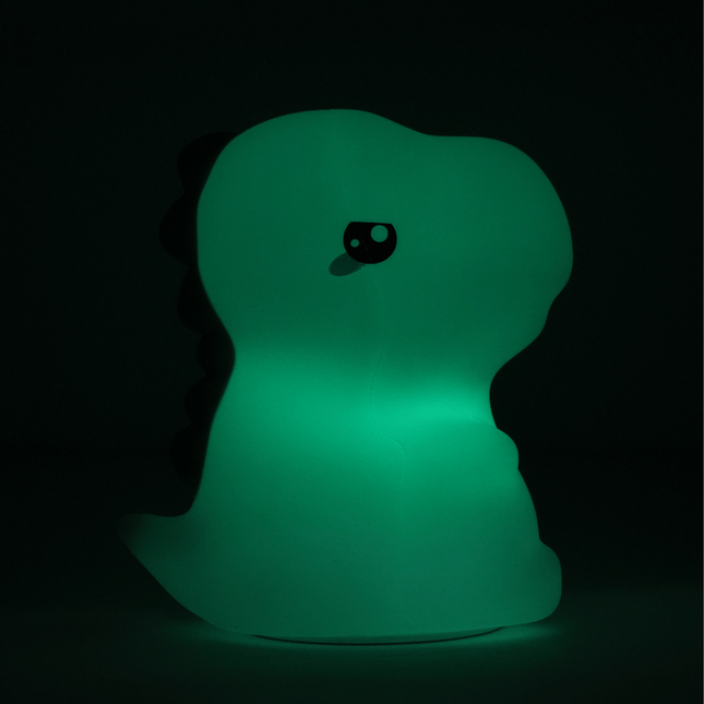 Dinosaur Squishy Silicone Color Changing Lamp