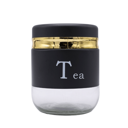 3 Pcs Canister Set Tea Sugar Coffee