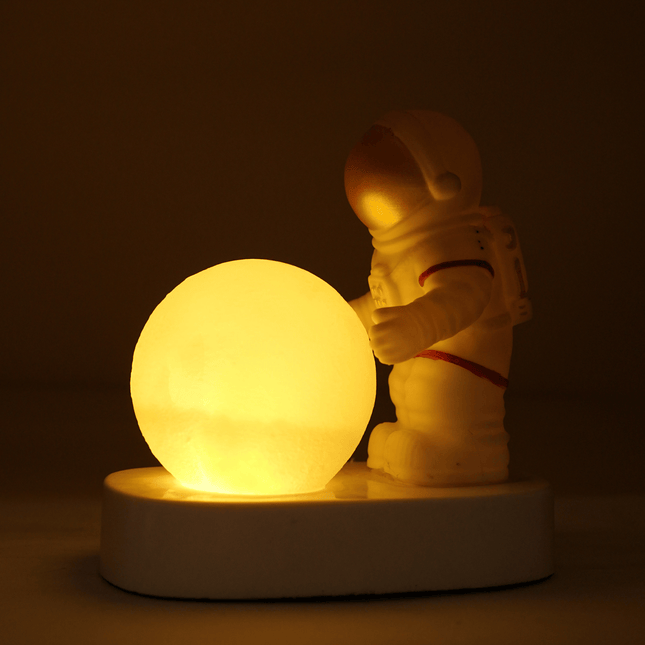 Astronaut Moon Lamp