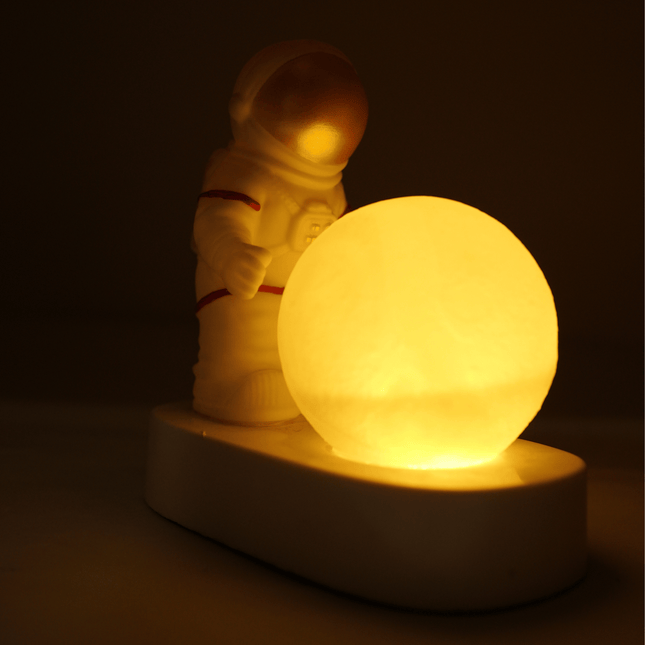 Astronaut Moon Lamp