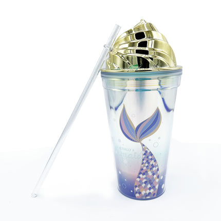 Mermaid sipper