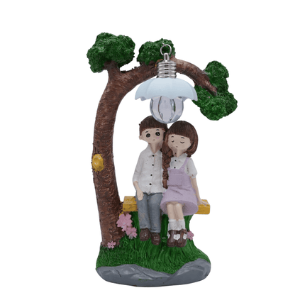 Couple Showpiece With Light