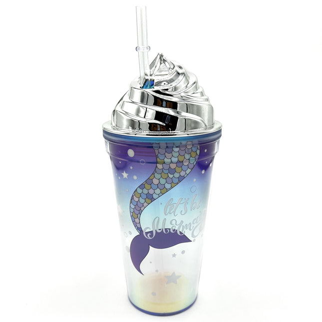 Mermaid sipper