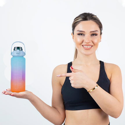 3 pcs motivational bottle set