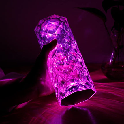 Rose diamond lamp