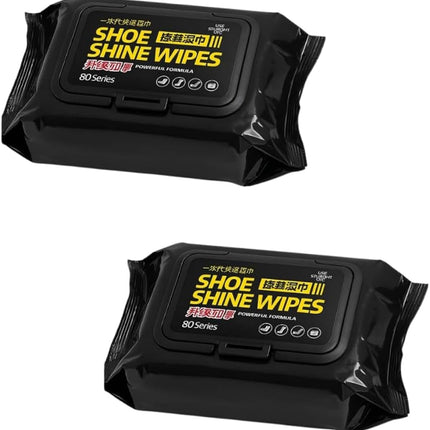 Shoe Shine Wipes Pack Of 2