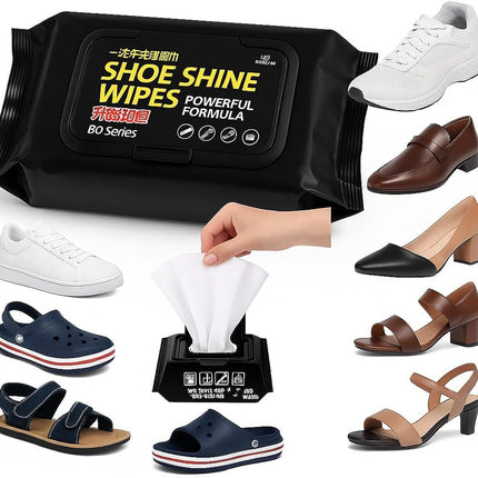 Shoe Shine Wipes Pack Of 2