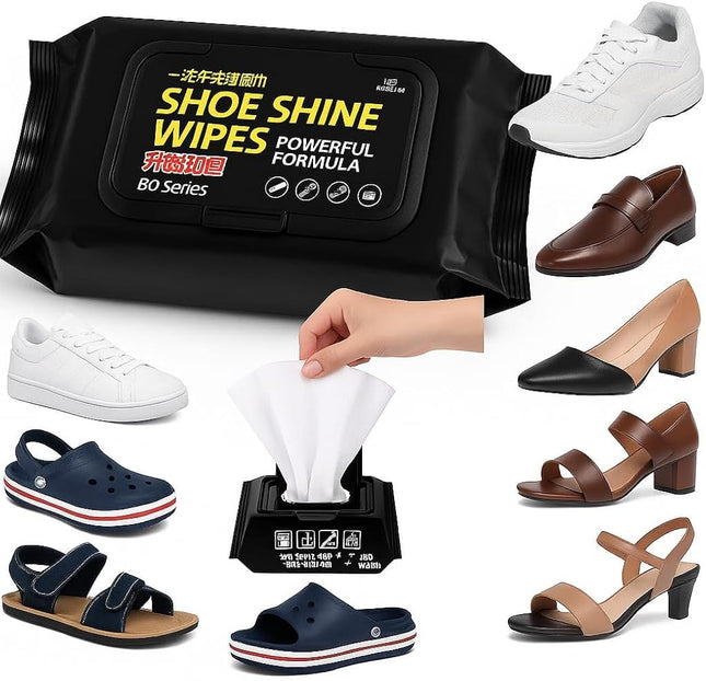 Shoe Shine Wipes Pack Of 2