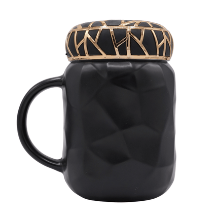 Mr Mrs Cremic Mug With Lid