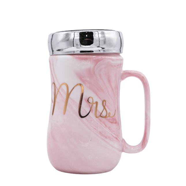 Couple Ceramic Mr Mrs Mug Set