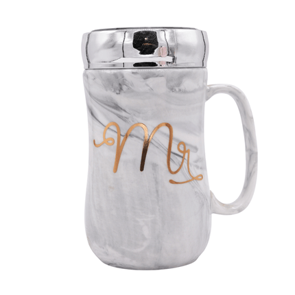 Couple Ceramic Mr Mrs Mug Set