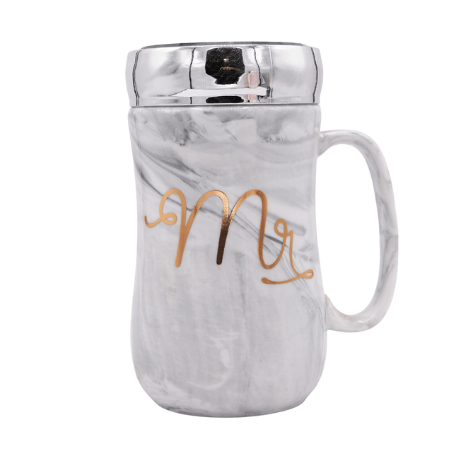 Couple Ceramic Mr Mrs Mug Set