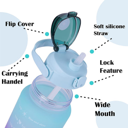 3 pcs motivational bottle set