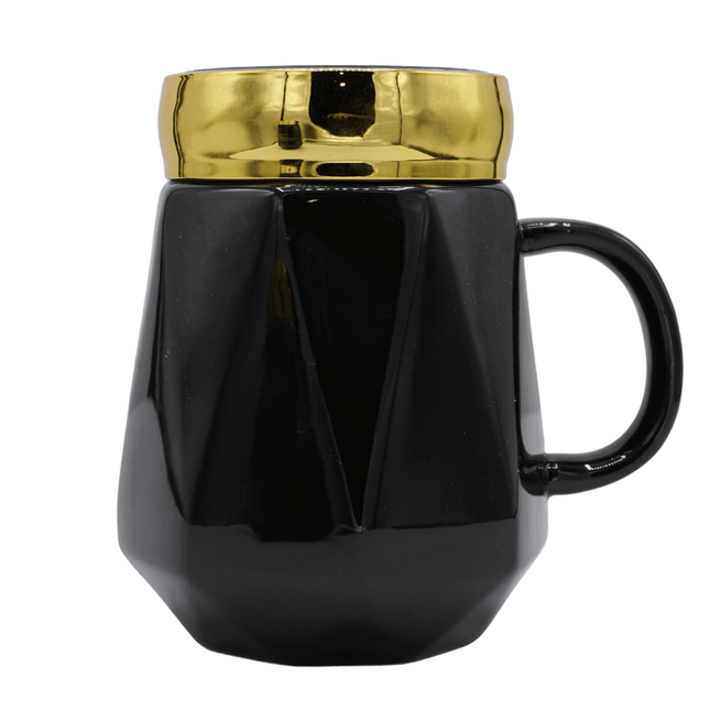 Couple Ceramic King Queen Mug Set