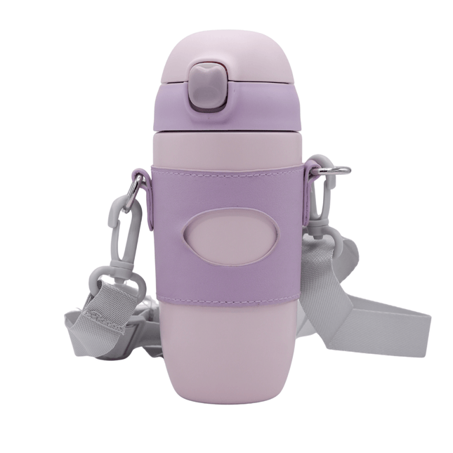 Steel Insulated Sipper Bottle With Belt