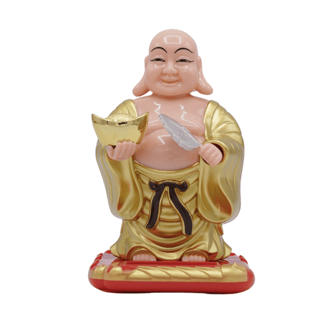 Solar Powered Laughing Buddha