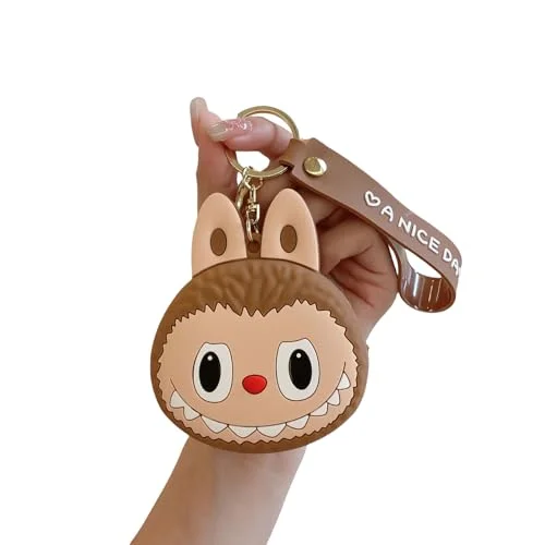 Labubu Silicone Keychain Pouch