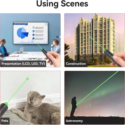 Green laser pointer with Avengers Head