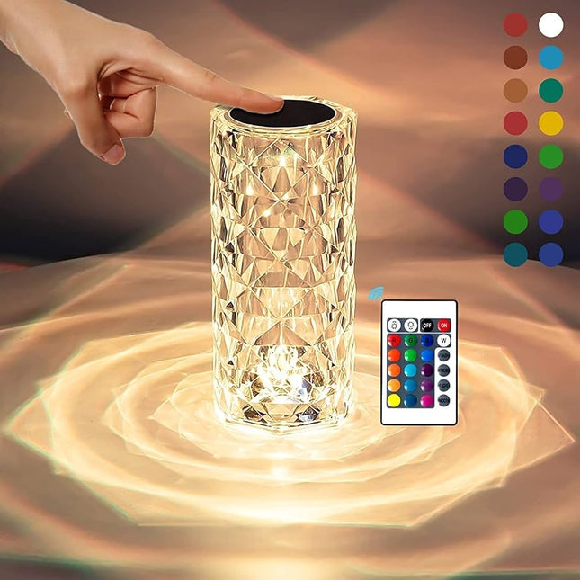 Rose Diamond Touch Sensor Lamp