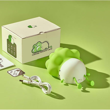 Grass Head Rookie Squishy Silicone Color Changing Lamp