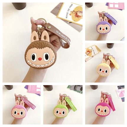 Labubu Silicone Keychain Pouch