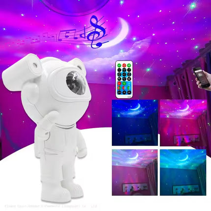 Astronaut Projection Lamp With Bluetooth Speaker
