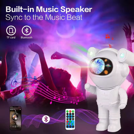 Astronaut Projection Lamp With Bluetooth Speaker