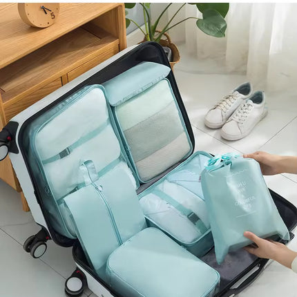 Travel Pouch 7 Pcs Set