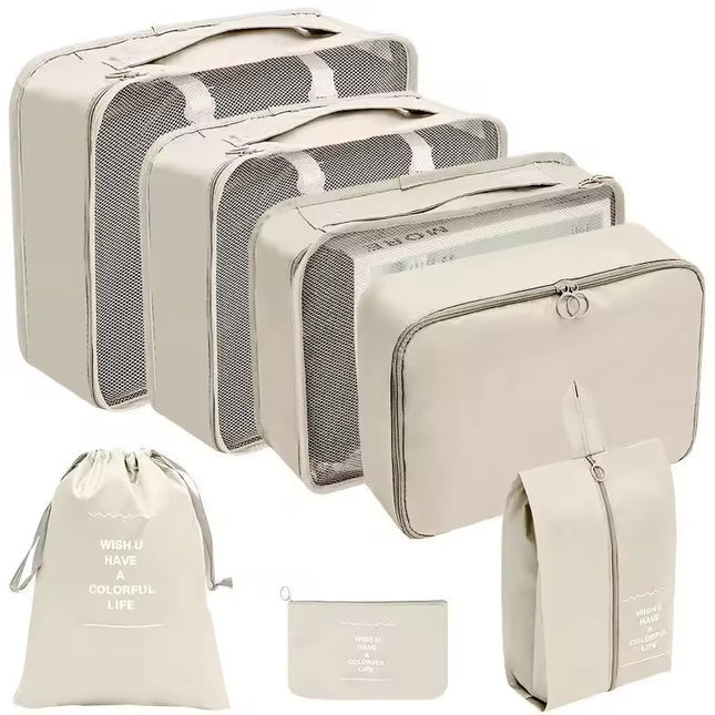 Travel Pouch 7 Pcs Set