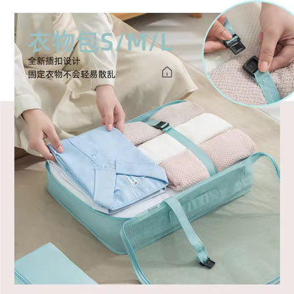 Travel Pouch 7 Pcs Set