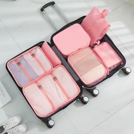 Travel Pouch 7 Pcs Set