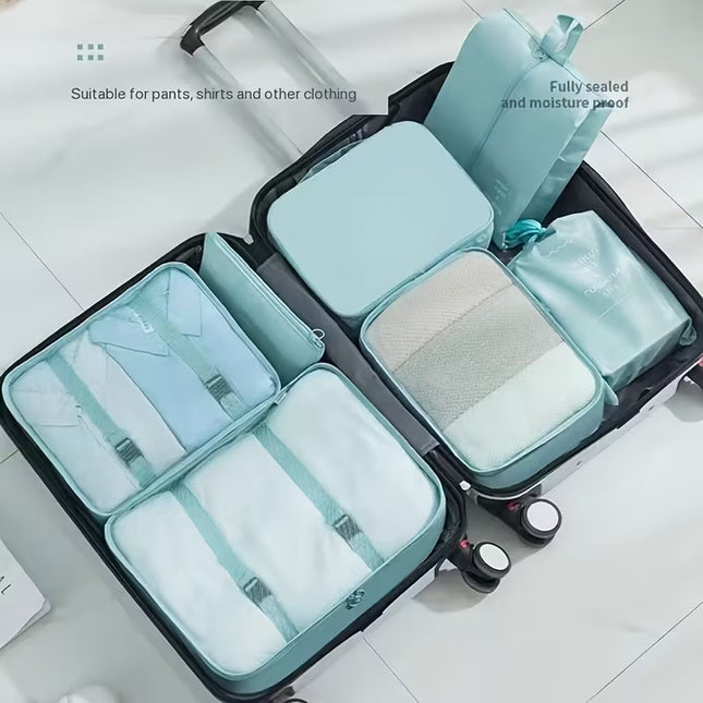 Travel Pouch 7 Pcs Set