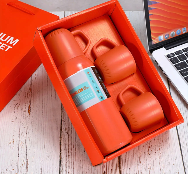 Vacuum flask set