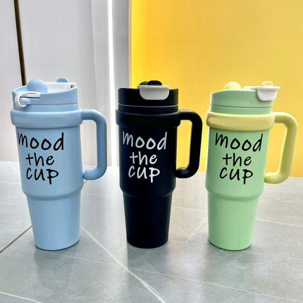 Mood The Cup Steel Sipper Bottle