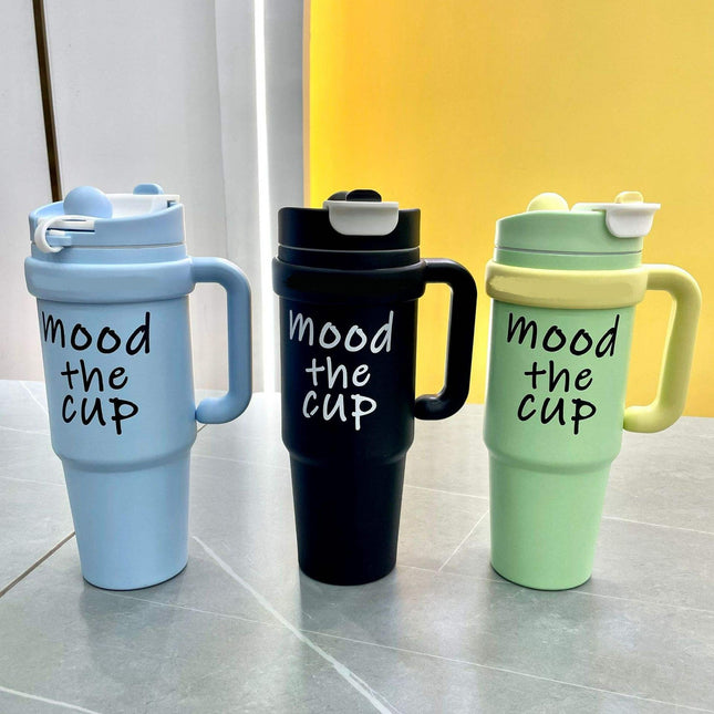 Mood The Cup Steel Sipper Bottle