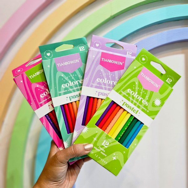 Pastel colour pencil