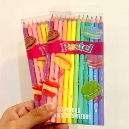 Pastel colour pencil