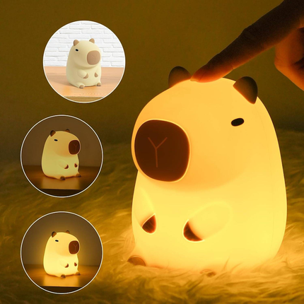 Capybara Squishy Lamp