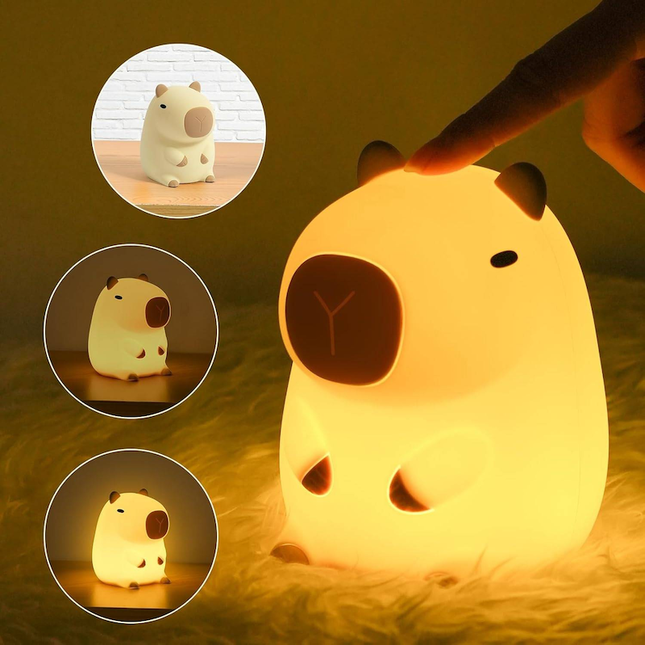 Capybara Squishy Lamp