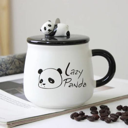 Lazy panda mug