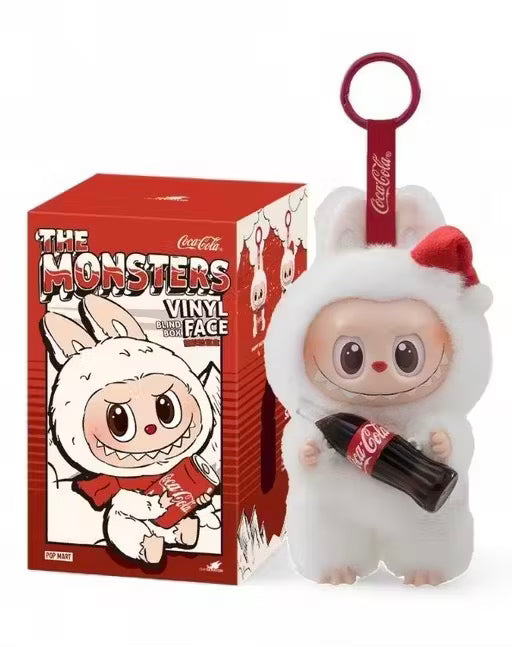 Labubu cola keychain