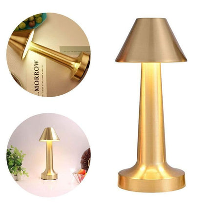 Pyramid Shape Touch Lamp