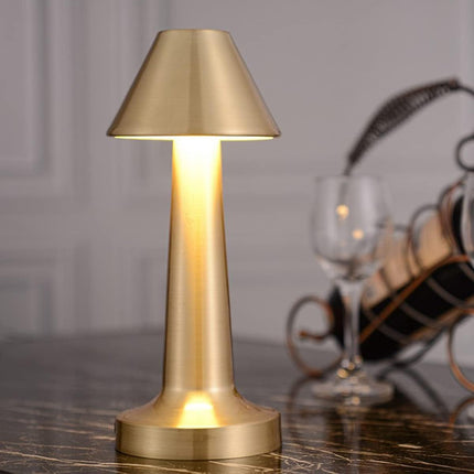 Pyramid Shape Touch Lamp