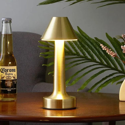 Pyramid Shape Touch Lamp
