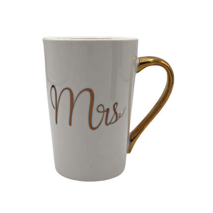 GOLD COUPLE CERAMIC MUG
